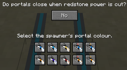 Portal Spawner GUI